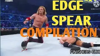 Edge Spear Compilation in wwe | Finishers club