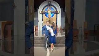 Getting our 6th baby baptized in the the Catholic Church 🤍✝️