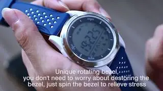 NO.1 F3 Smartwatch appearance and functions show