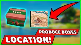 FORTNITE PRODUCE BOXES LOCATION!