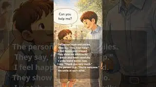🙋 Просьба о помощи | Изучение английского языка через короткий рассказ
