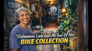 I never expected a 70-year-old grandma in Vietnam to own THIS…🇻🇳🚲