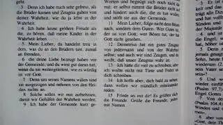 Bibel, Neues Testament-Der dritte Brief des Johannes