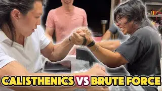 Pro Calisthenics Athlete Arm Wrestles One More Time!!