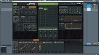 Zebra3 sound design