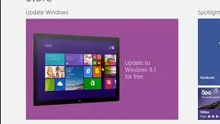 Upgrade to Windows 8.1 from Windows 8 Store (Step by Step)