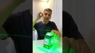 N&iacute;vel a laser verde 16 linhas bom e barato #obra