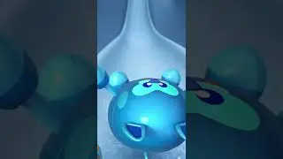 Blippi slides down a snowy ice slide ❄️ #blippi #slides #play #shorts