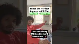 RAP BARS on this HARD Gunna Freestyle Type Beat #shorts #fyp #beat #rap #trap #gunna #rappers #pug