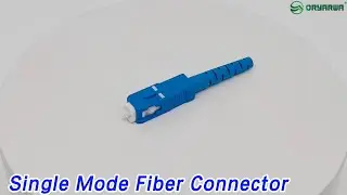 Simplex / Duplex Single Mode Fiber Connector Long Round Boot Low Loss