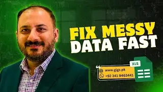 Starting Point : Excel Training for Beginners in Urdu (How to use text to column option)