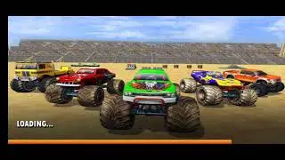 Monster Truck Derby Racing Crash Stunts-Truck Games. Level 6.