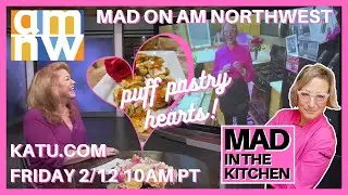 Puff Pastry HEARTS - MAD on AM Northwest