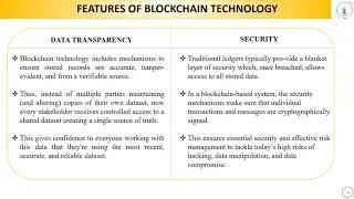 Block chain in Logistics