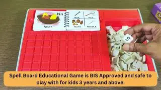 TOYFUN Spell Board | Educational Spelling Game for kids |