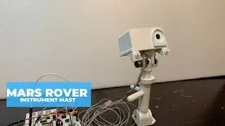 Testando as articulações do Mars Rover