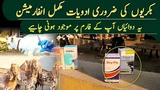 goats medication detail information | 16 November 2025 | goat farming | Chakwal Goat Farm |