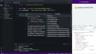 JavaScript HTML5 APIs 057 Feature Detecting the Web Storage API