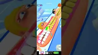 Teeth Runner,, 3D Games #Gameplay​ #Mobilegame All Levels Gameplay ( Android & iOS)