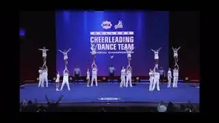 University of West Georgia coed cheer UWG 2022 2nd place