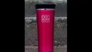 Coffee Travel Mug - Stainless Steel & Dishwasher Safe