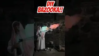 Incredible DIY Butane Gas Bazooka! #diy #shorts