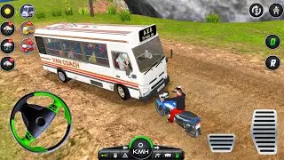 Van Driving Simulator Games 2026 - Public Minibus Realistic Offroad Driving - Android GamePlay
