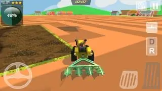 Blocky Farm: Field Worker SIM - Android Gameplay FHD