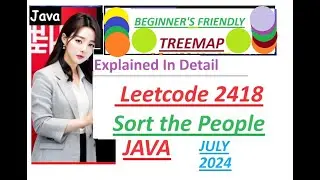 Sort the People | Leetcode 2418 | TreeMap | Java Code | Developer Coder