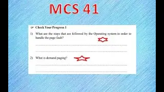 MCS041|IGNOU TEE|IPGDCA NEW|PREVIOUS YEAR QUESTION