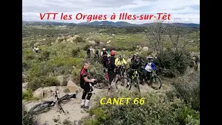 VTT les Orgues de Ille-sur-Têt / CANET 66