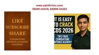 CDS, AFCAT, SAINIK, Entrance Quiz. by www.sainikrimc.com, #Defence exams, #afcat,  #army,  #sainik