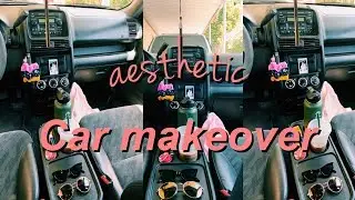 giving my car a PINTEREST makeover *transformation* plus mini car tour