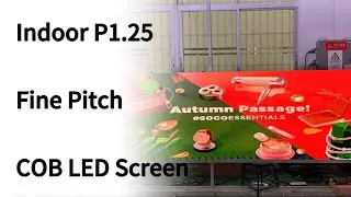 Ultra-Slim Wireless COB LED Screen &ndash; NSELED P1.25 Wall Display