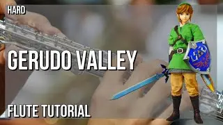 How to play Gerudo Valley (Legend of Zelda) by Koji Kondo on Flute (Tutorial)