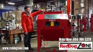 RedDog Zone 420L Sandblast Cabinet - Best sandblasters in Canada