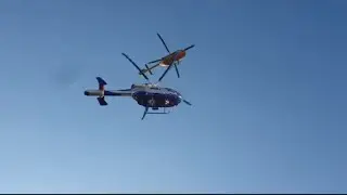 Christoph 66 & Air Rescue 3 / Landung-Start / Zeitnah / SHG Klinik Völklingen / 7. März 2021