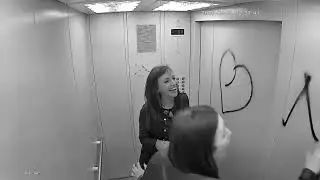 Drunk WPC And Pal Forced To Clean Spray Painted Lift