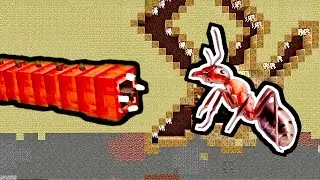 ЧЕРВЬ МУТАНТ ПРОТИВ МУРАВЕЙНИКА в Майнкрафт Ice and Fire minecraft