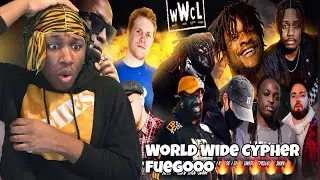 WORLD WIDE CYPHER REACTION @ScruFaceJeanOfficial  EVERYBODY IS DISRESPECTFUL
