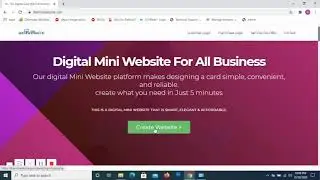 The Mini Website | Online Business Website