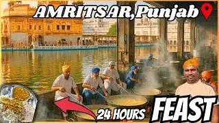 🔥 India's Mega kitchen| Free Food for Million People | Golden Temple Amristar | Tamil Travel Vlog
