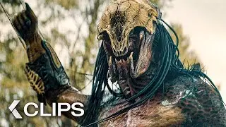 New Prey Movie (Fight In The Woods Scene)  | PREDATOR 5 PREY (2022) Movie CLIP 4K