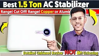 V Guard ID4 Ace 5540 Review ⚡ Best Voltage Stabilizer for 1.5 Ton Inverter AC in 2024 ⚡ V Guard ?