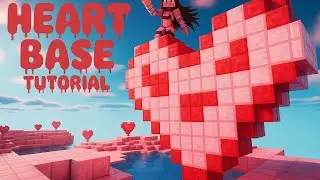 🍭 Heart-Shaped Candy House in Minecraft 1.22 | Sweetest Valentine Build #minecraft #gaming #mcpe 