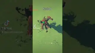 one shot Lynel is so easy #tearsofthekingdom #zelda #easyfight #videogame
