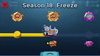 Seekers + Barrage = Dominant! Boom Beach Warships | S 18 - 4ER Gameplay; Rank 19...sniffing 20