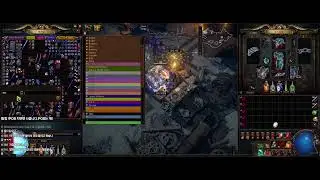 [POE3.26 스탠다드] 08월21일 인트스태킹 용암 타격 광산 6만층 파밍~!  Int Stacking Molten Straike #pathofexile #delve