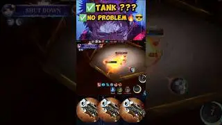 ✅TANK ? NO PROBLEM USING THIS BUILD🔥😎 YIN HACK DAMAGE #mobilelegends #shorts #youtubeshorts #short