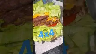 In & Out Burger 4x4 We Meat Again #burger #food #foodie #foodlover #fypシ #viral #viralvideo